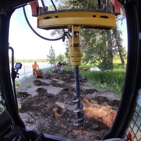 Erosion and sediment control, hydroseeding