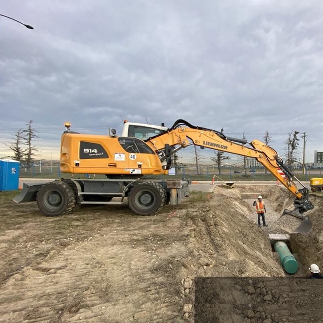 Underground utility installation